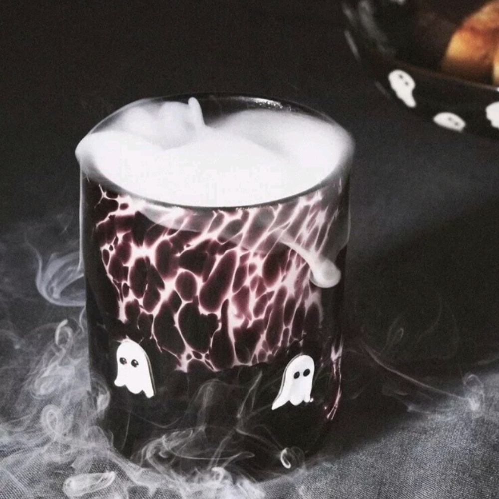 NWT Anthropologie Mystic Icon Juice Glass - Ghost Edition